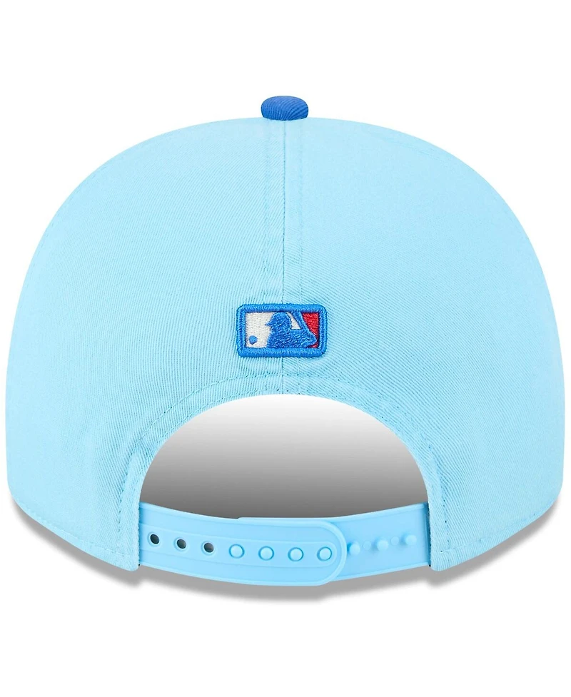 New Era Men's Light Blue/Blue Colorado Rockies 2025 Fourth of July Golfer Snapback Hat