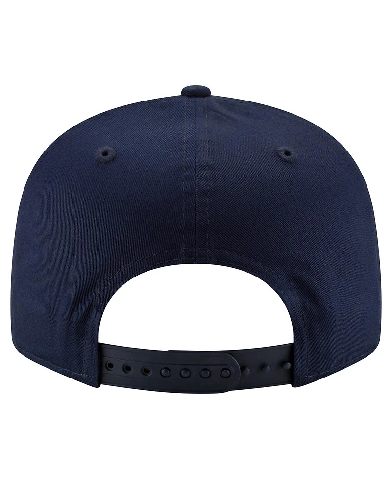 New Era Men's College Navy Seattle Seahawks 50th Season Side Patch 9FIFTY Snapback Hat