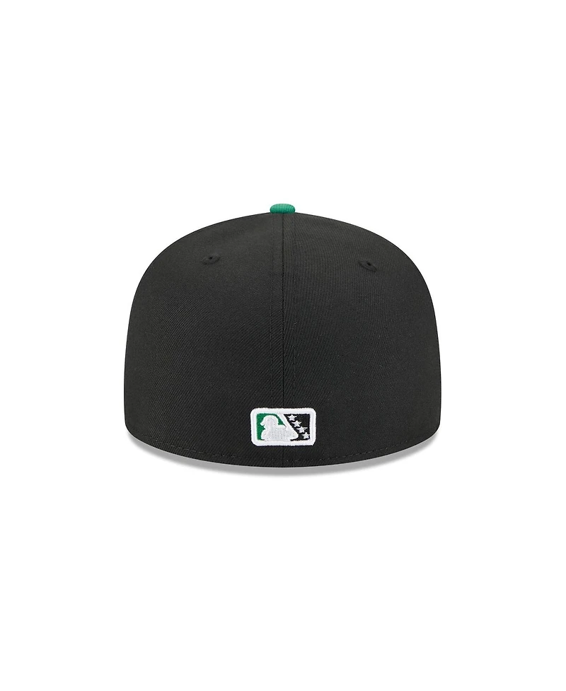 New Era Men's Black Dayton Dragons Theme Nights 59FIFTY Fitted Hat
