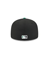 New Era Men's Black Dayton Dragons Theme Nights 59FIFTY Fitted Hat