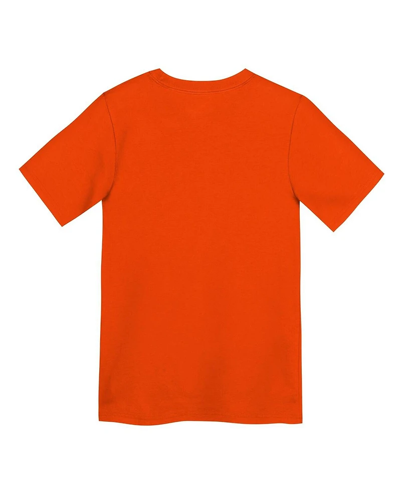 Nike Preschool Orange Denver Broncos Wordmark T-Shirt