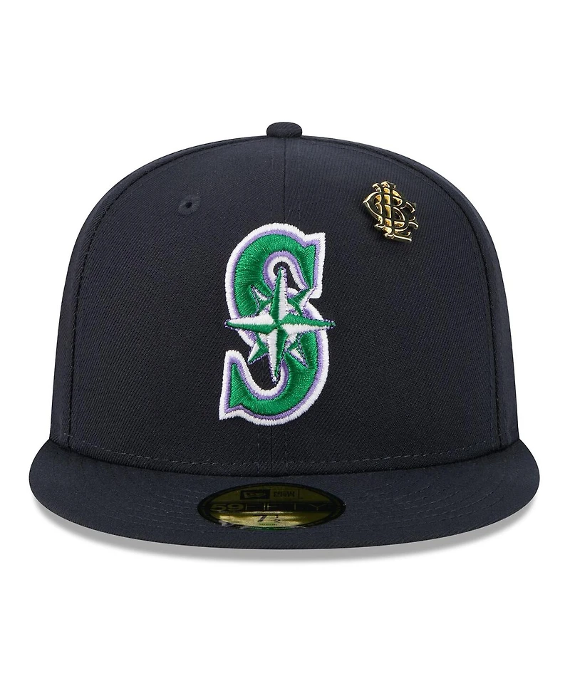 New Era Men's Navy Seattle Mariners 2025 Big League Chew 59FIFTY Fitted Hat