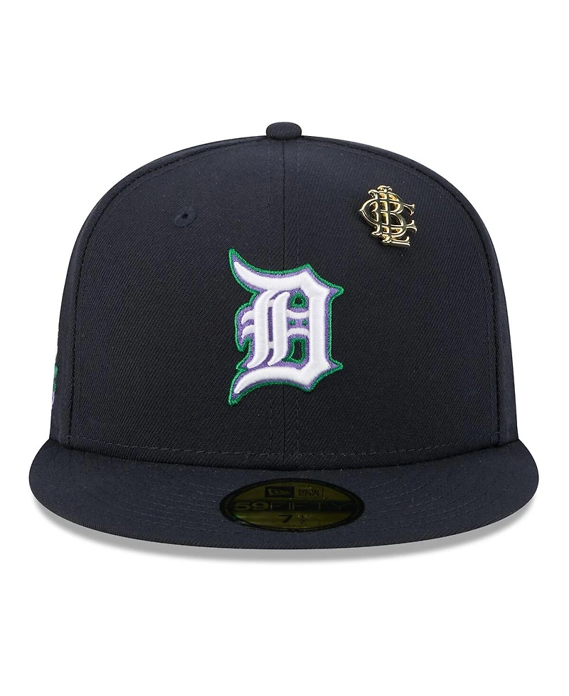 New Era Men's Navy Detroit Tigers 2025 Big League Chew 59FIFTY Fitted Hat