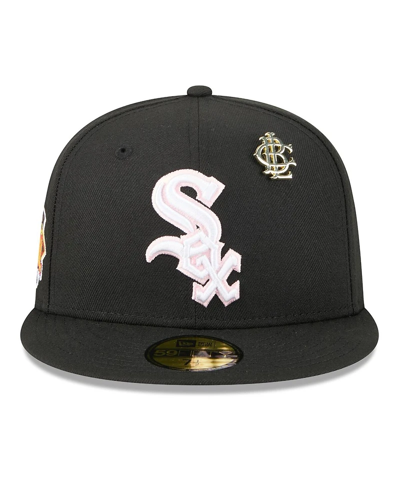 New Era Men's Black Chicago White Sox 2025 Big League Chew 59FIFTY Fitted Hat