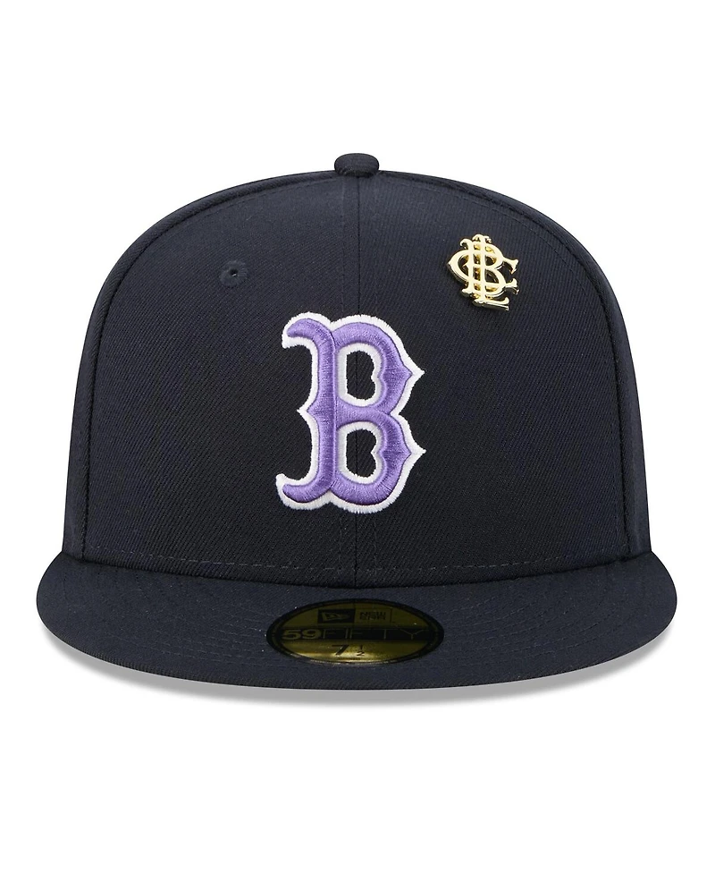 New Era Men's Navy Boston Red Sox 2025 Big League Chew 59FIFTY Fitted Hat