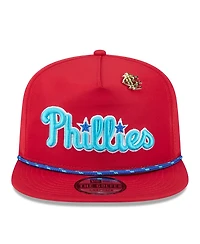 New Era Men's Red Philadelphia Phillies 2025 Big League Chew Golfer Snapback Hat