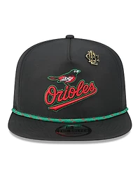 New Era Men's Black Baltimore Orioles 2025 Big League Chew Golfer Snapback Hat