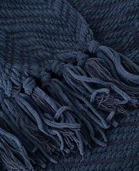 Battilo Herringbone Chenille Knit Throw, 50" x 60"