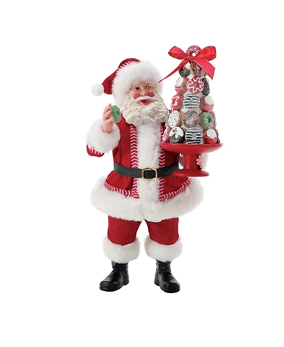 Department 56 Possible Dream Santa Donut Tower Figurine