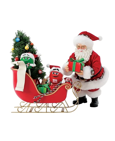Department 56 Possible Dream Santa M&M Sleigh Figurine