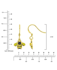 Macy's 14k Yellow Gold Over Sterling Silver Hook Earrings