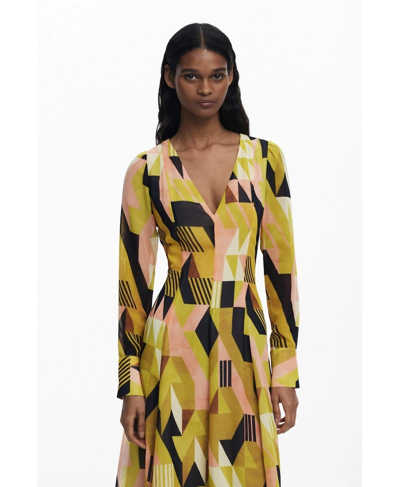 Desigual Women's Dress designed by Mr. Christian Lacroix