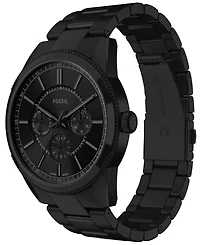 Fossil Men's Pearson Multifunction Black Stainless-Steel Watch, 42mm