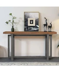 Streamdale Furniture 59" Narrow Console Table