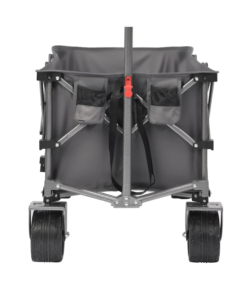 Streamdale Furniture Collapsible Wagon Cart - Heavy Duty Big Wheels