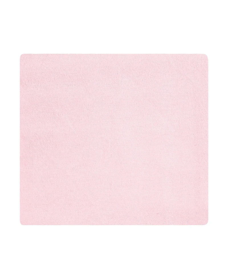 Hudson Baby Girls 7pk Cotton Flannel Receiving Blankets Bundle