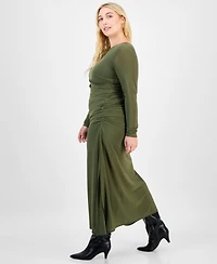 Bar Iii Plus Mesh Maxi Dress, Macy's Exclusive