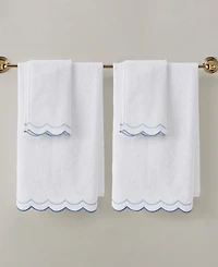 Peri Home Scallop 4-Pc. Cotton Towel Set