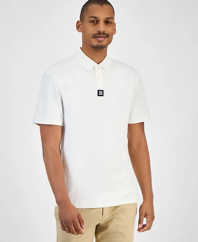 Hugo by Boss Men's Metal Stacked Logo Polo Shirt