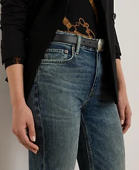 Lauren Ralph Women's High-Rise Flare Jeans