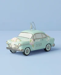 Lenox 2025 Just Married Vintage Car Ornament