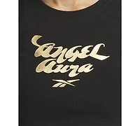 Reebok x Angel Reese Women's Cropped Graphic Tee
