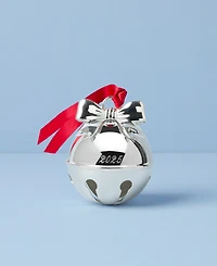 Lenox 2025 Jingle Bell Silverplate Ornament
