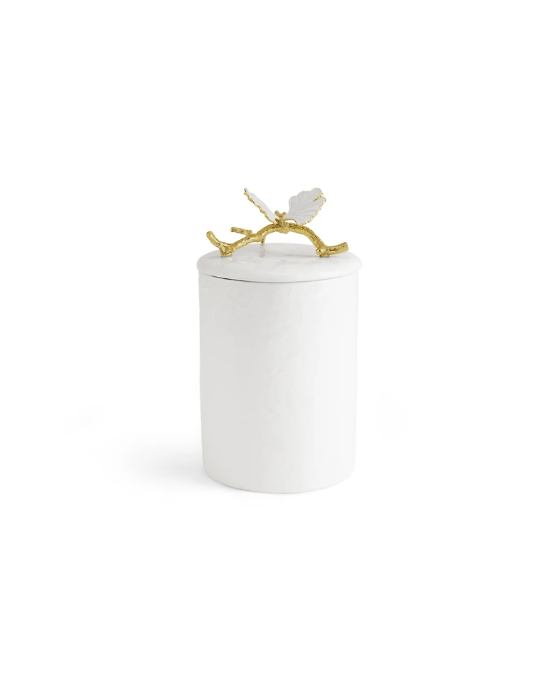 Michael Aram Butterfly Ginkgo Gold Small Porcelain Canister