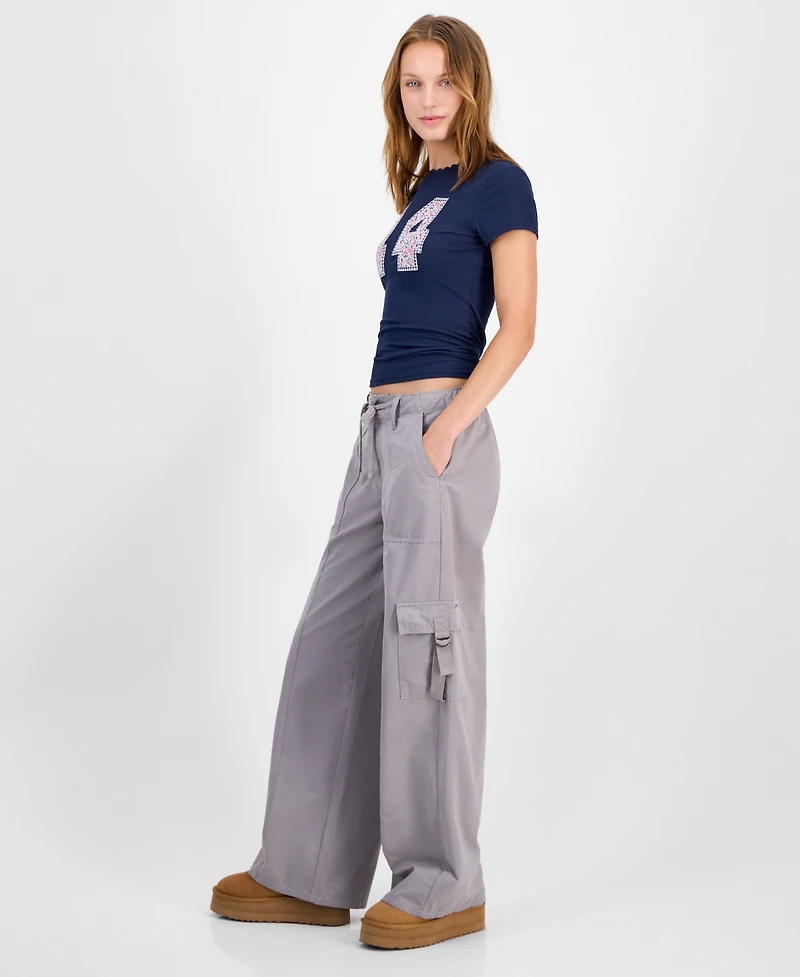 Celebrity Pink Juniors' Drawstring Cargo Utility Pants
