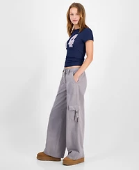 Celebrity Pink Juniors' Drawstring Cargo Utility Pants