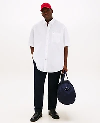 Tommy Hilfiger Men's Big & Tall Maxwell Short-Sleeve Button-Down Shirt