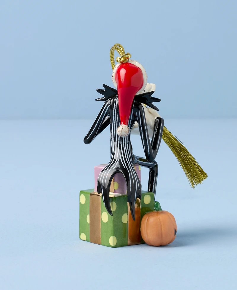 Lenox Nightmare Before Christmas Santa Jack Skellington Ornament