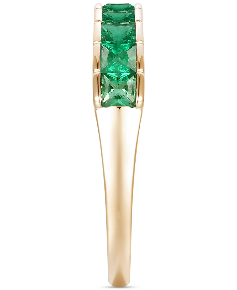 Gemstone (1 ct. t.w.) Band Ring 14k Gold
