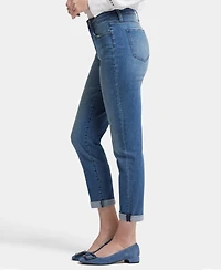 Nydj Petite Margo Girlfriend Pull On Jeans