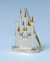 Lenox 2025 Cinderella Castle Silverplate Ornament