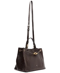 Arezzo Delphine Large Leather Shopping Bag