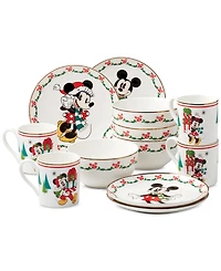 Lenox Disney Holiday 12 Pc. Dessert Set, Service for 4