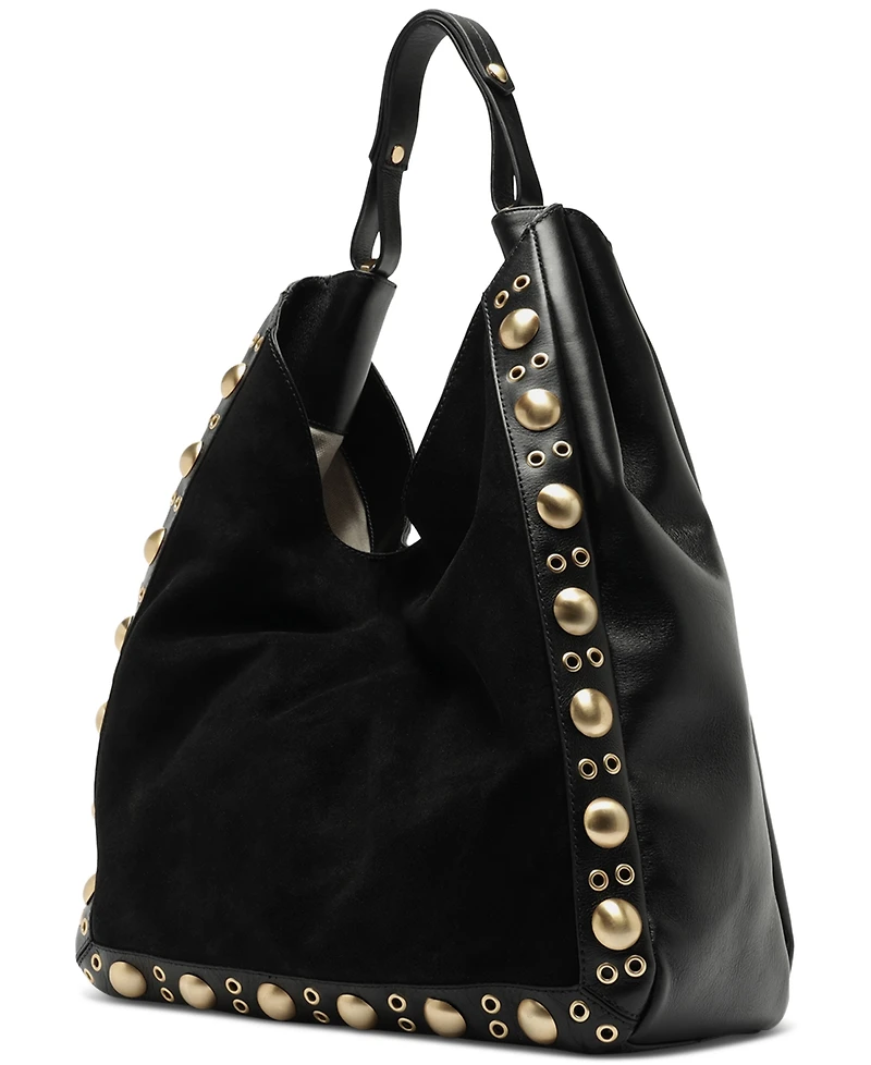 Arezzo Owen Large Suede Hobo