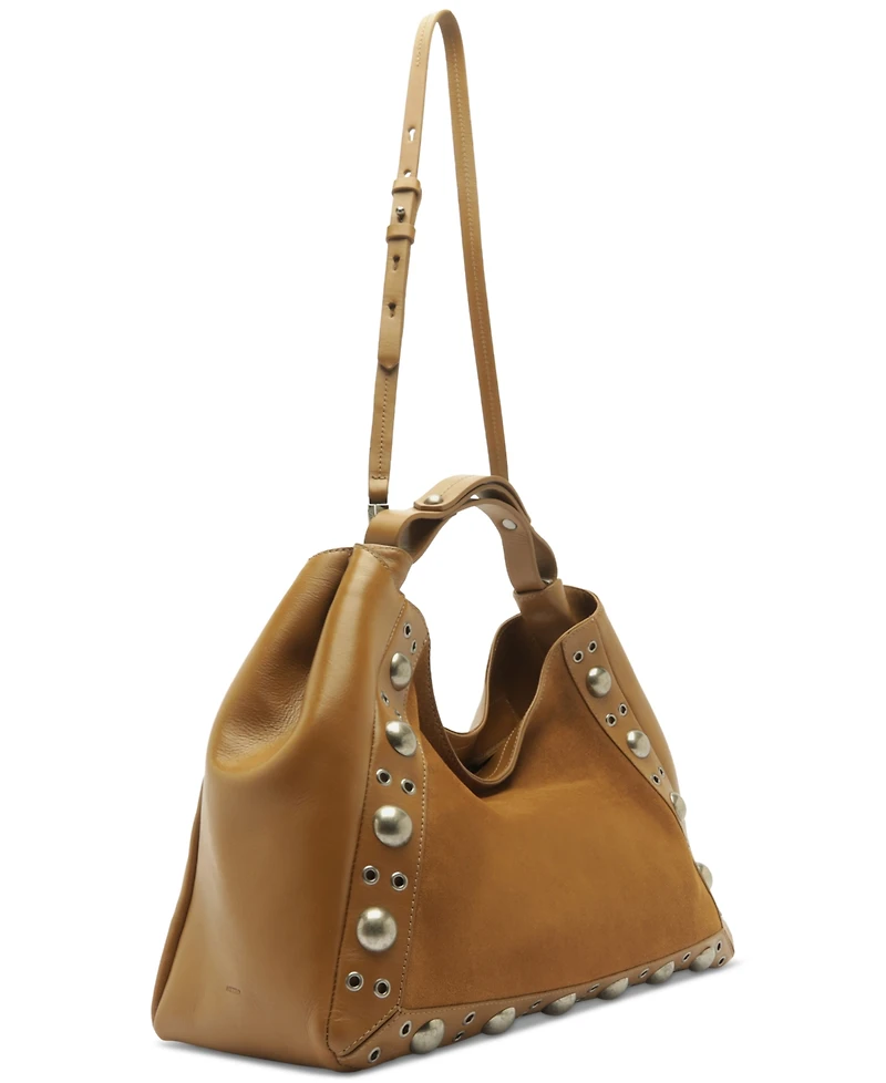 Arezzo Owen Medium Suede Tote