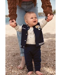 Carter's Baby Boys Cotton Varsity Freshman Little Jacket, Bodysuit & Pants, 3 Piece Set