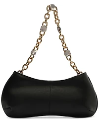 Arezzo Luna Small Leather Baguette