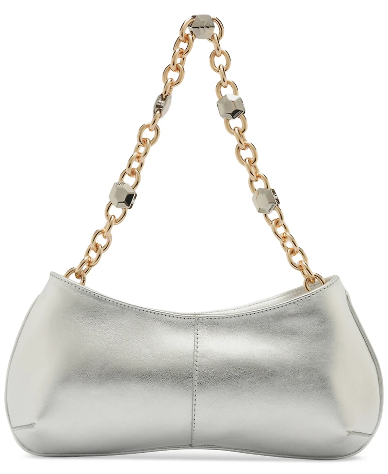 Arezzo Luna Small Leather Baguette