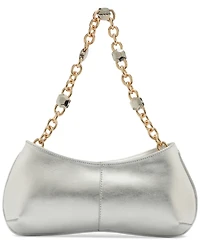 Arezzo Luna Small Leather Baguette