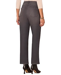 Democracy Women's High-Rise Straight-Leg Ankle Jeans