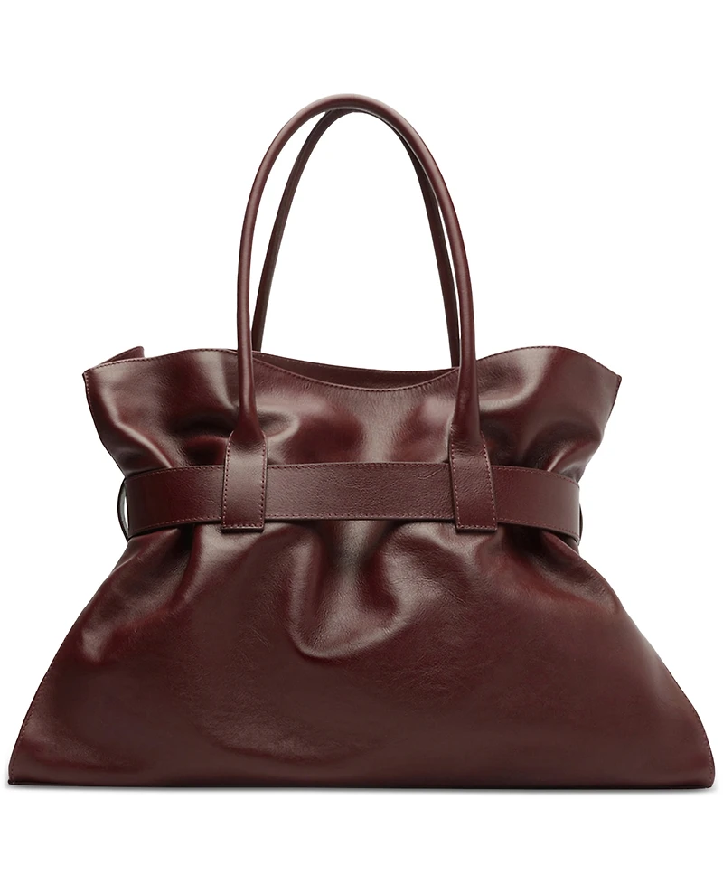 Arezzo Rivera Large Leather Shopping Bag