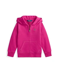 Polo Ralph Lauren Toddler Girls Fleece Full-Zip Hoodie