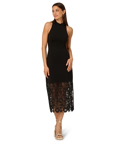 Adrianna Women's Sleeveless Midi Sheath Dress