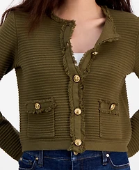 I.n.c. International Concepts Petite Textured Cardigan Sweater, Macy's Exclusive
