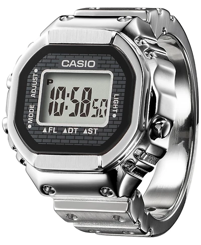 Casio Men's Japanese Quartz Stainless Steel Ring Watch 19.5mm