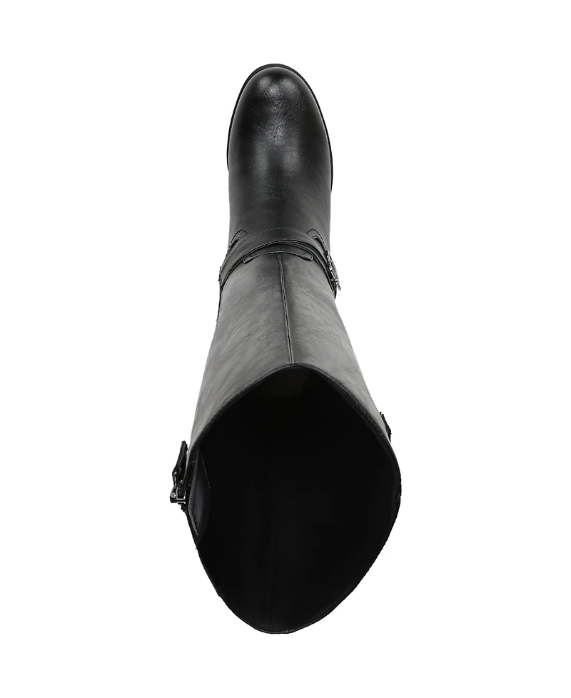 Dr. Scholl's Women's Prairie Wide Calf Zip Tall Boots
